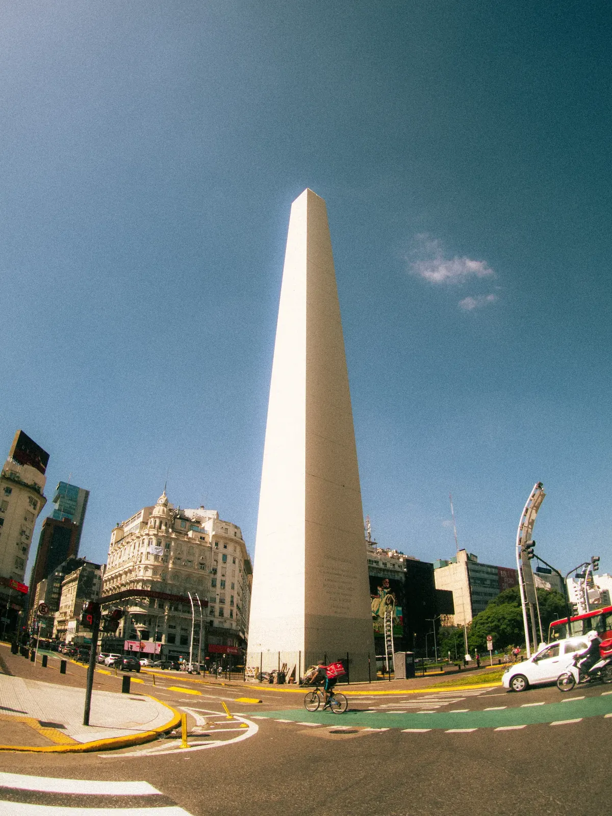 The Obelisco at blue hour
